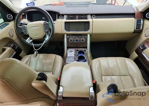 2016 Land Rover Range Rover Hse z USA, uszkodzony, nr VIN SALGS2KF9GA299569